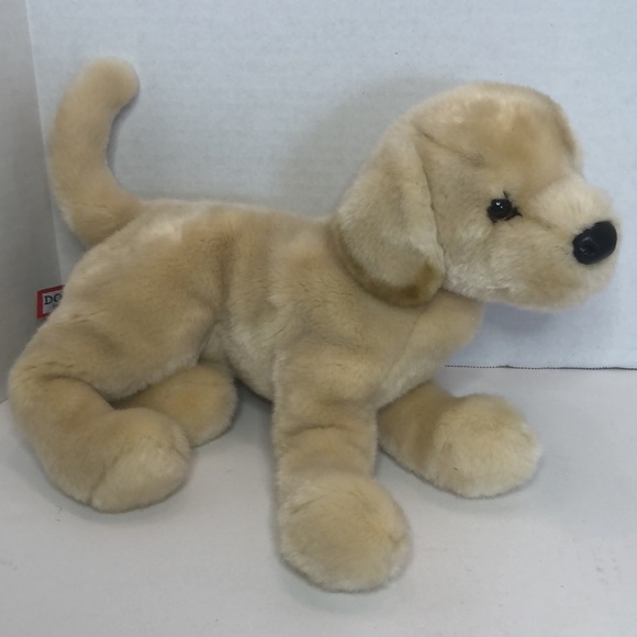 Douglas 2020 Yellow Lab Realistic Dog Stuffed Animal Plush 15” 1804 - Picture 2 of 6